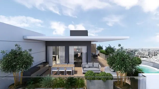 פנטהאוז בראשון לציון למכירה, ויתקין 8, מבט לנוף 3